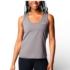 NWT Columbia Women's Hike™ Performance Tank Top Gray Size Large